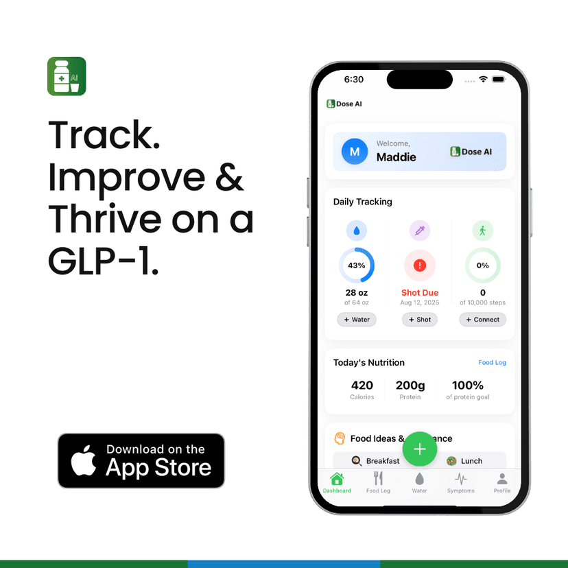 Dose AI - Track, Improve & Thrive on a GLP-1